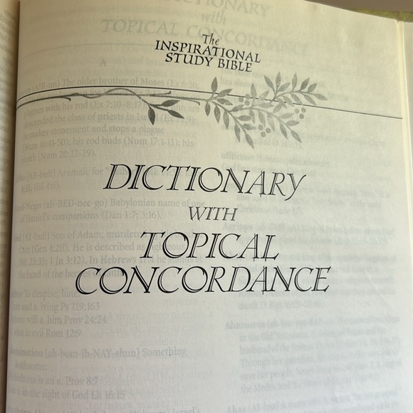 Inspirational Study Bible - Picture 6 of 9